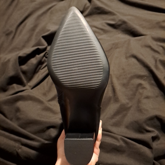 JustFab Black Olyvia Booties - Picture 4 of 5